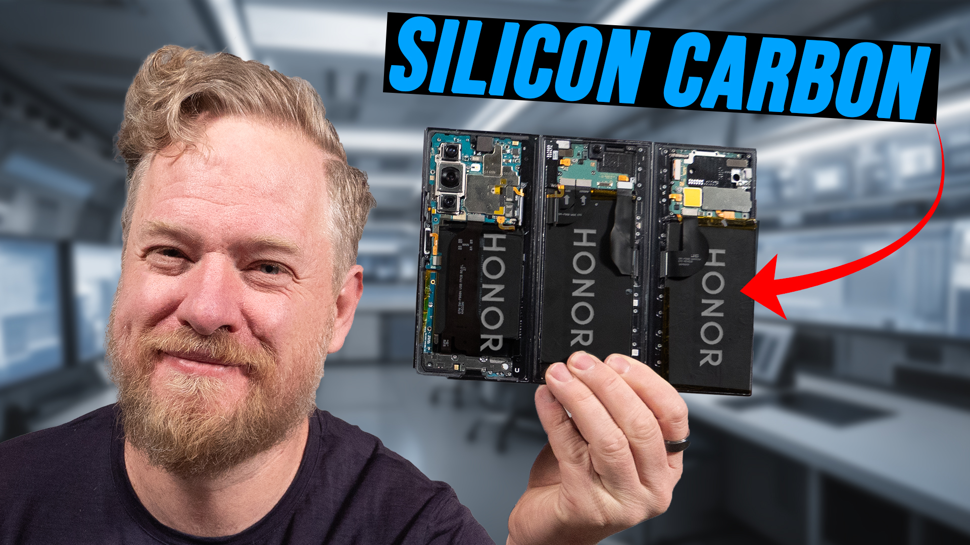 I upgraded the Samsung Trifold battery by 71%! | Strange Parts